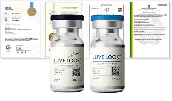 Juvelook and Juvelook Volume ampoule with safe ingredients approved by FDA, certification image