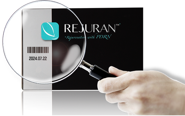 Rejuran Healer authenticity certification and product expiration check method